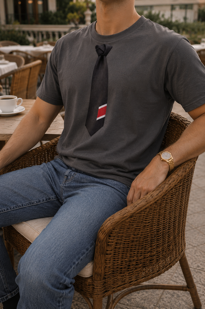 Camiseta Black Belt Gentleman – Tie