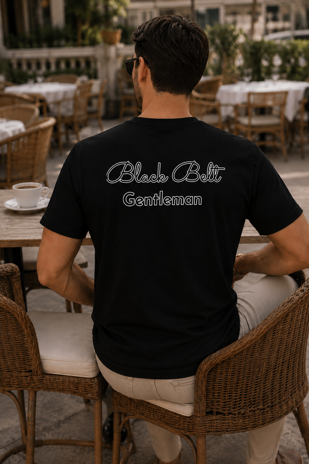 Camiseta Black Belt Gentleman – Tie