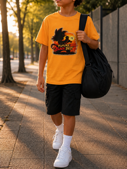Camiseta Infantil BJJ “Future Black Belt”
