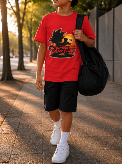 Camiseta Infantil BJJ “Future Black Belt”