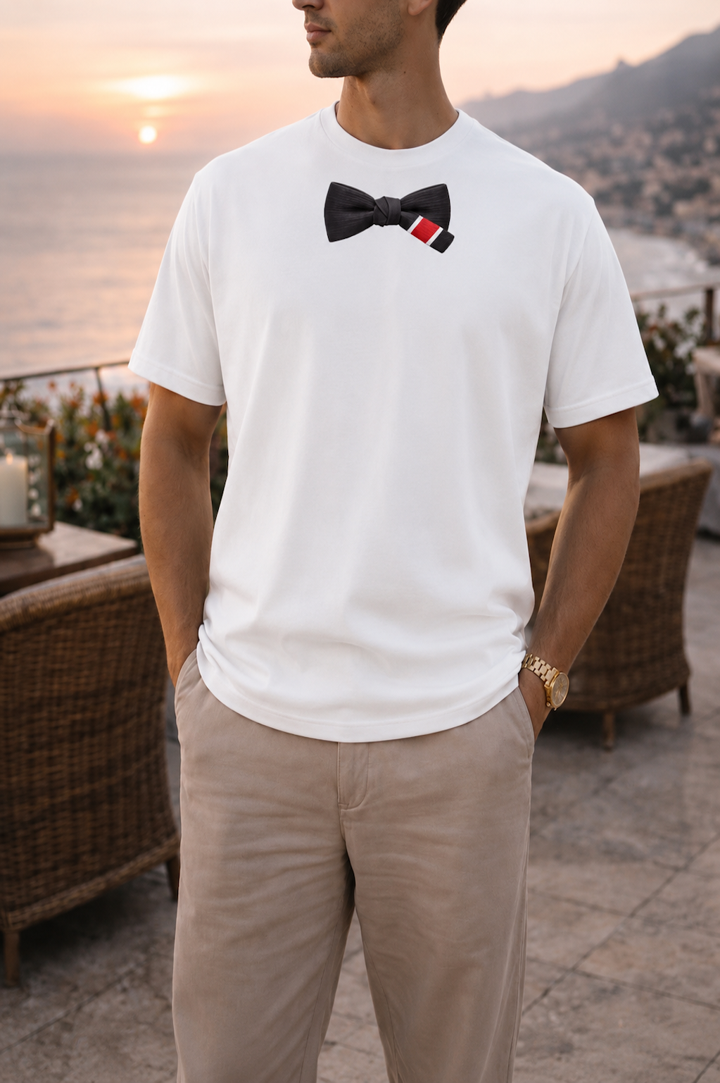 Camiseta Black Belt Gentleman – Bow Tie