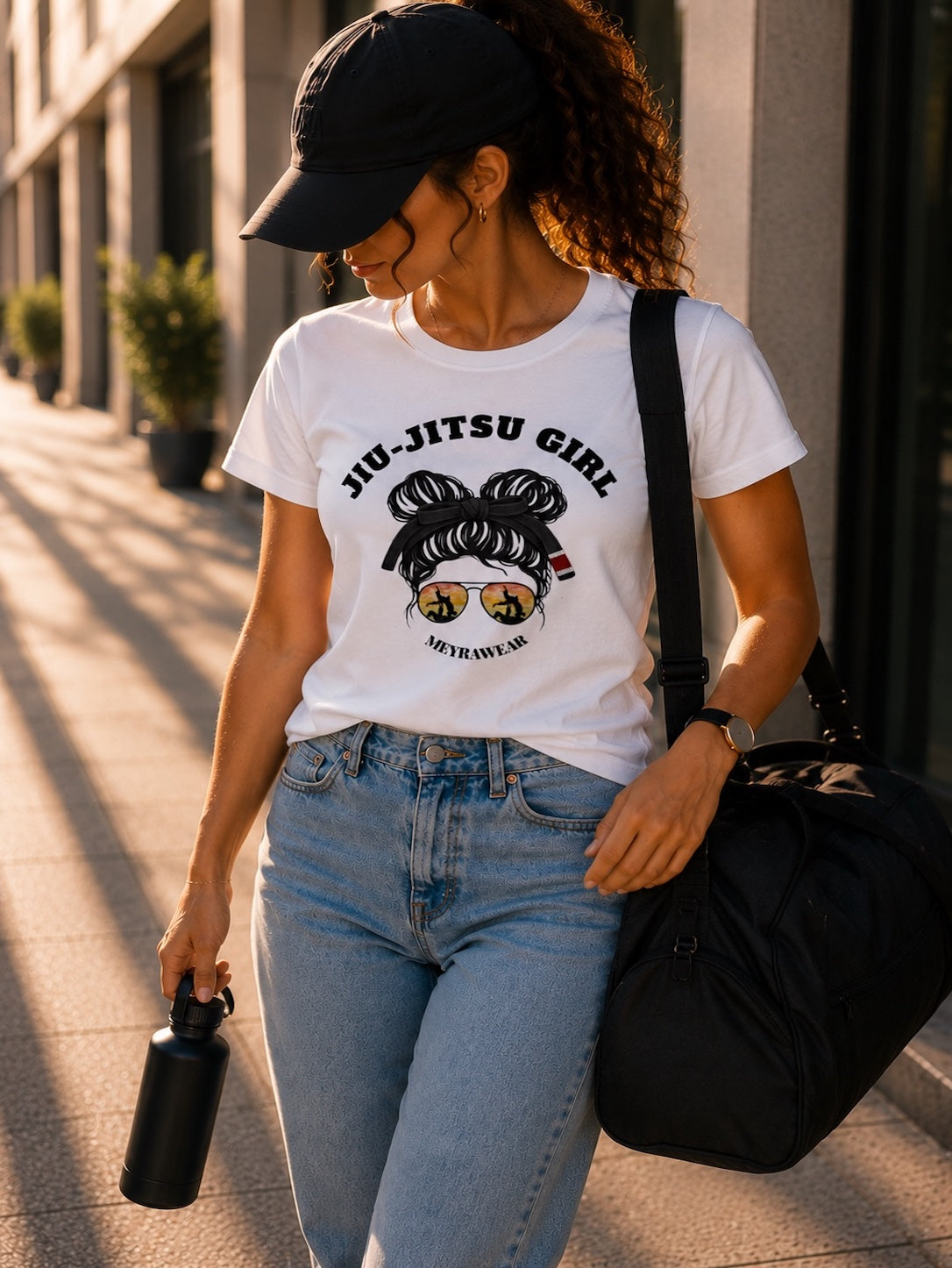 Camiseta Mujer Jiu-Jitsu “Girl Icon – Black Belt”