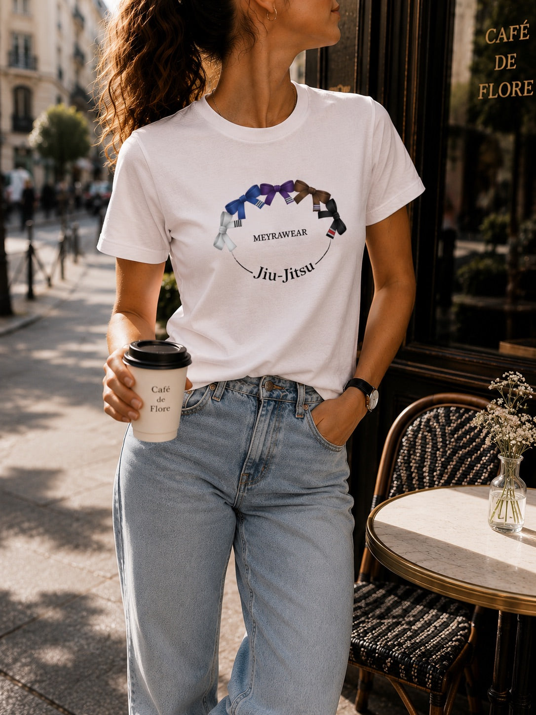 Camiseta Mujer Jiu-Jitsu “Lady Circle”