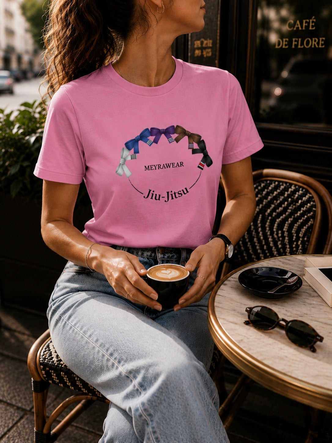 Camiseta Mujer Jiu-Jitsu “Lady Circle”
