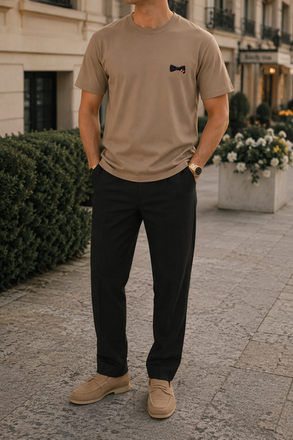 Camiseta Black Belt Gentleman – Mini Bow Tie