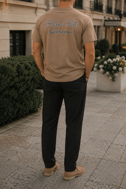 Camiseta Black Belt Gentleman – Mini Bow Tie