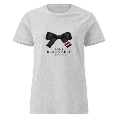T-shirt Femme Jiu-Jitsu “Lady Black Belt”