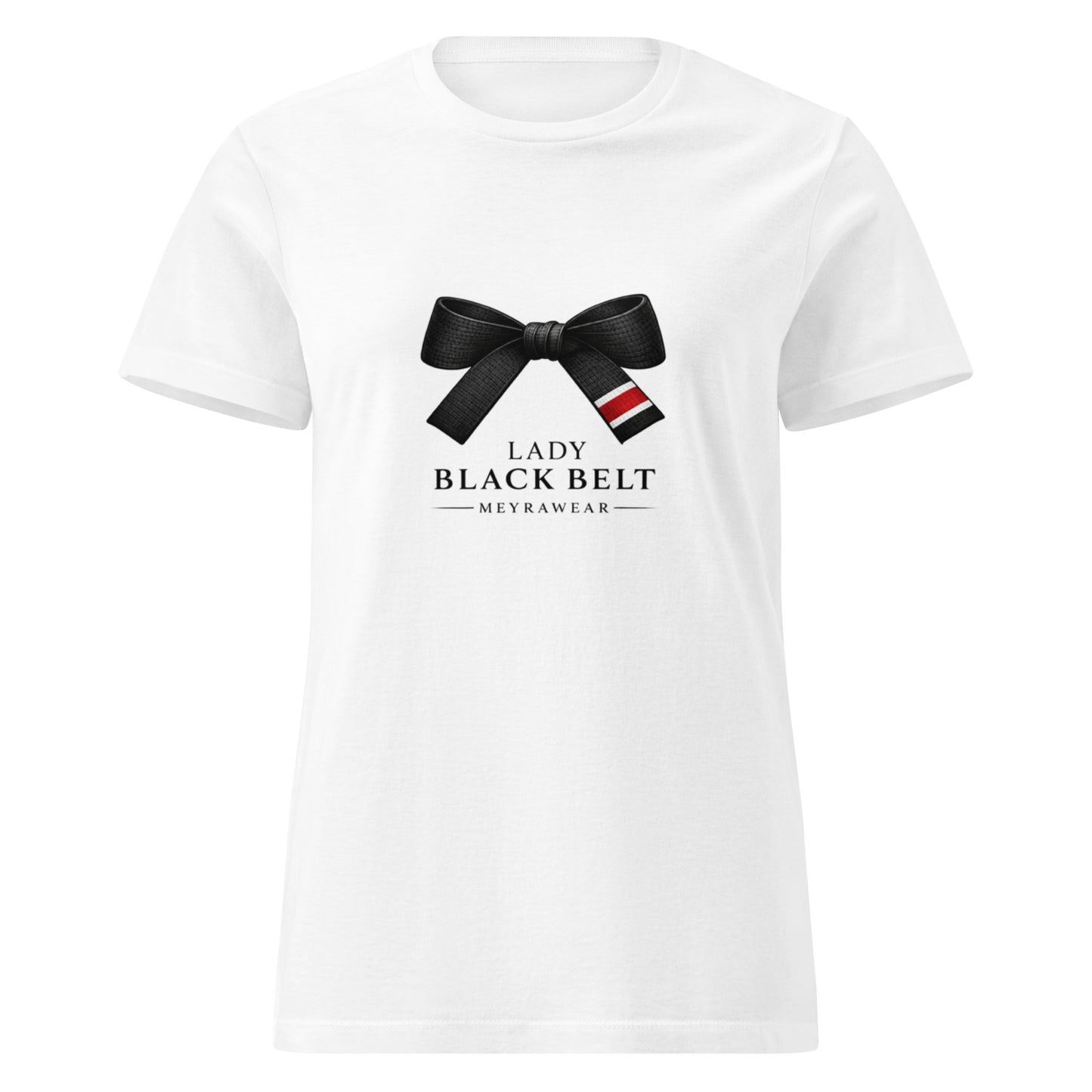 T-shirt Femme Jiu-Jitsu “Lady Black Belt”